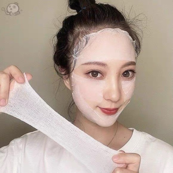 Bông đắp toner/ lotion mask Kim Home có thể co giãn thích hợp cho mọi loại da ( 240t/gói )