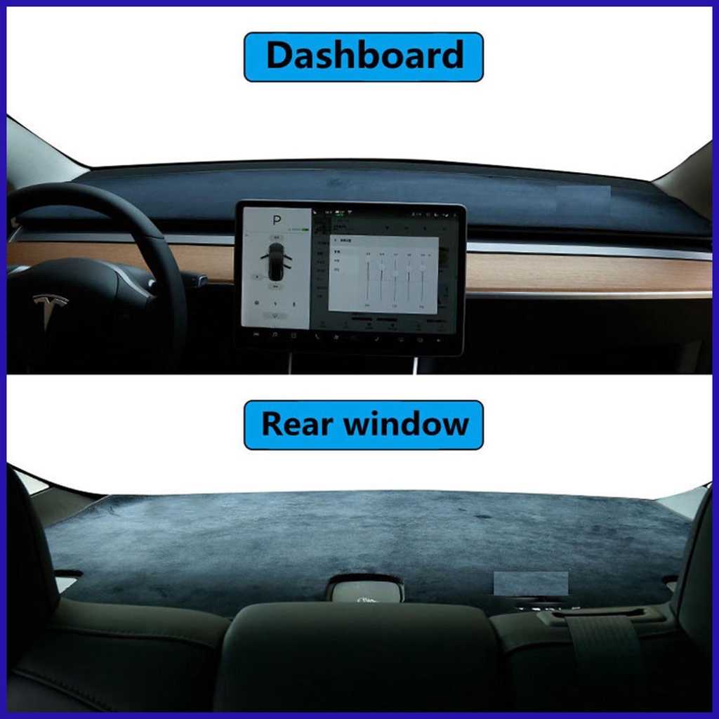 Tấm Che Nắng Bảo Vệ Bảng Điều Khiển Trung Tâm Cho Tesla Model Y 3 2021 2022