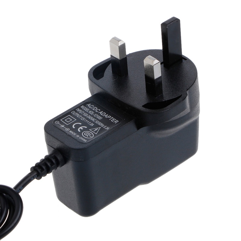 Phích Cắm Chuyển Đổi Nguồn Điện Dc100-240V Sang DC 12V 2A US