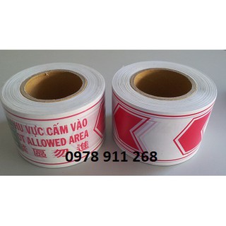 CUỘN RÀO CẢNH BÁO KHU VỰC CẤM VÀO