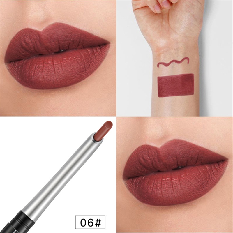 Chì Kẻ Viền Môi Màu Lì Tự Nhiên Chất Lượng Cao Mờ / Matte