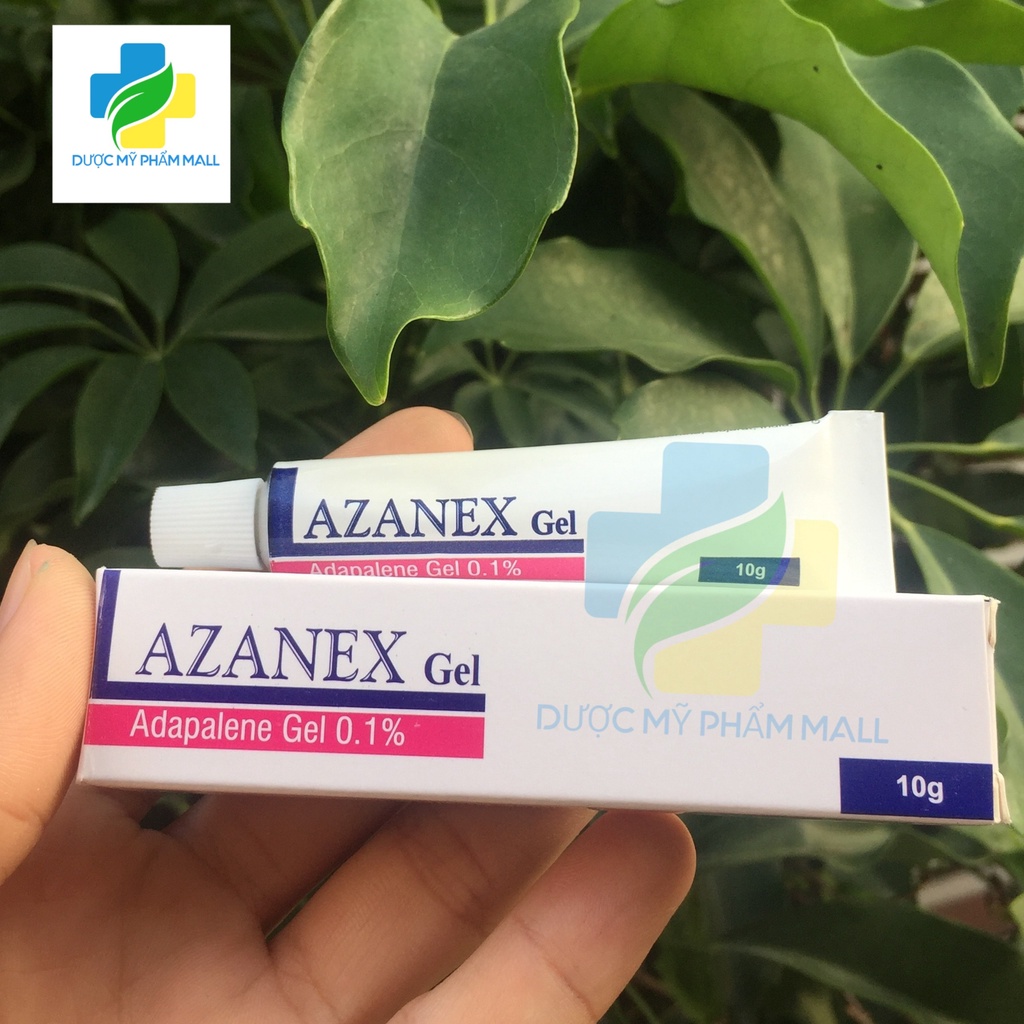 Gel Azanex bôi mụn ẩn, trứng cá, đầu đen,mụn mủ 10g