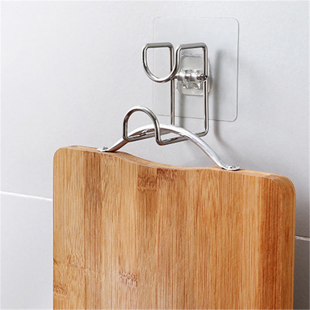 Móc dán tường treo vật dụng tiện lợi cho nhà bếp phòng tắm