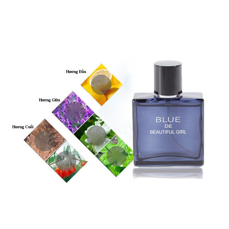 Nước Hoa Bleu De Beautiful Eau De Toilette 50ml Dành Cho Nam Hàng Chính Hãng Nội Địa Trung No.2008 | BigBuy360 - bigbuy360.vn