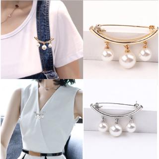 Trâm cài áo trang trí đính hạt ngọc trai thời trang