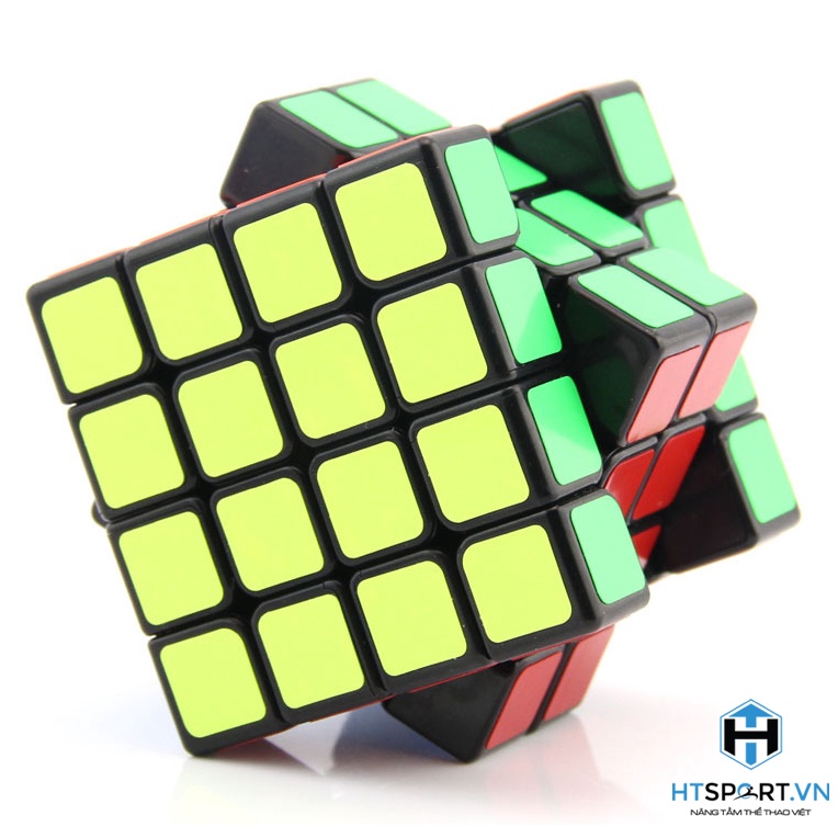 RuBik 4x4, Khối Rubic 4 Tầng Khối Lập Phương Viền Đen, Phát Triễn Trí Tuệ QiYuan CuBe Cao Cấp ( Black )