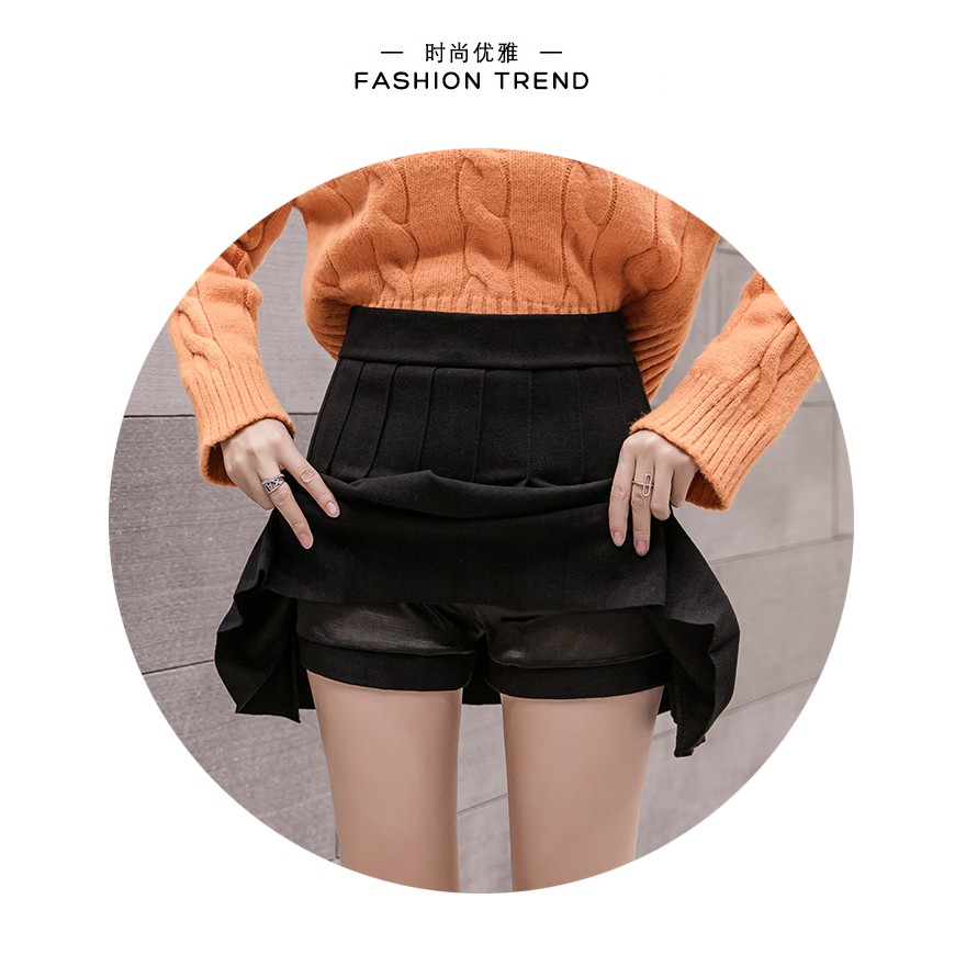 Chân váy xếp ly ngắn có lót quần sooc  030120(Hàng oder chuẩn hình 100%) | BigBuy360 - bigbuy360.vn