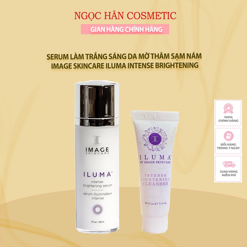 Serum Làm Trắng Sáng Da Mờ Thâm Sạm Nám Image Skincare ILUMA Intense Brightening Serum 30ml