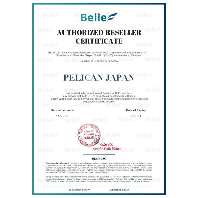 Mẫu thử sample DHC