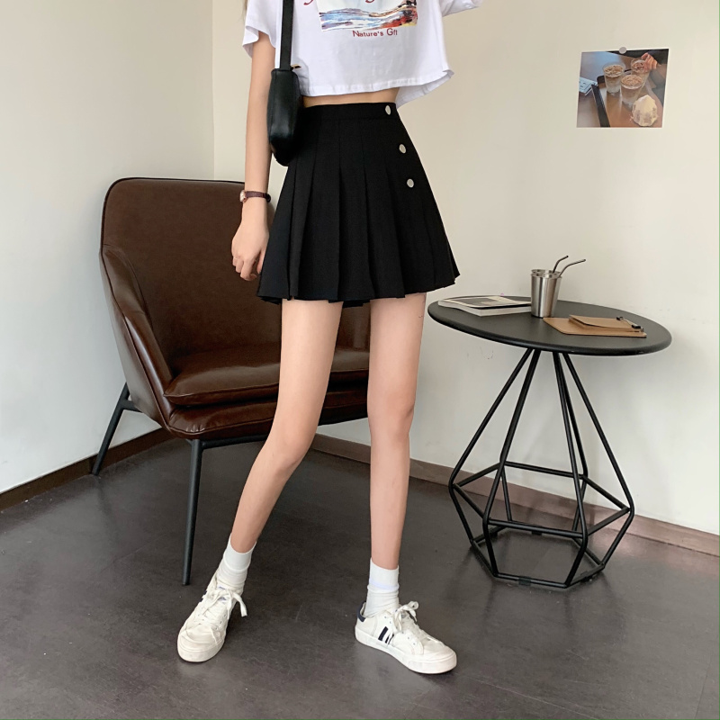 Chân Váy Chữ A Lưng Cao Phong Cách Hàn Quốc | BigBuy360 - bigbuy360.vn