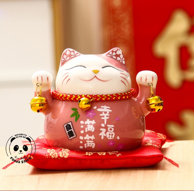 Nhập mã giảm giá để giảm 30%. Mèo may mắn , mèo thần tài 13cm | BigBuy360 - bigbuy360.vn