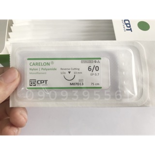 (HCM HOẢ TỐC INBOX) Chỉ phẩu thuật nylon 6/0 lẻ