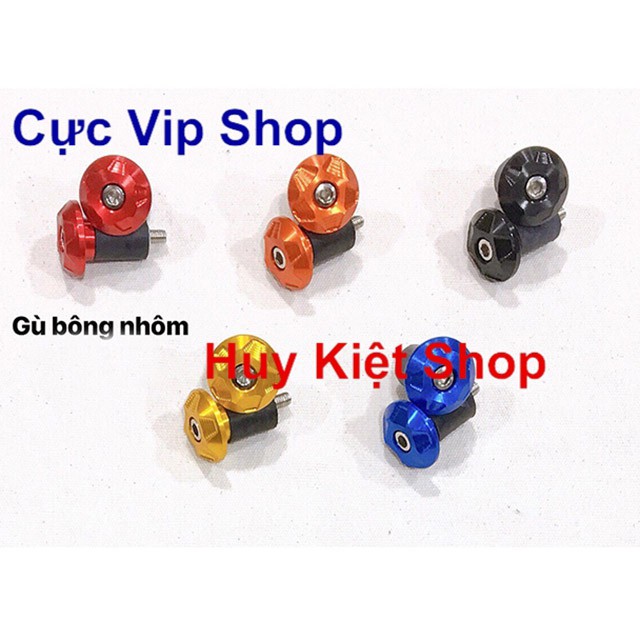 (Dùng cho tất cả các loại xe) Gù Tay Lái Bông Nhôm