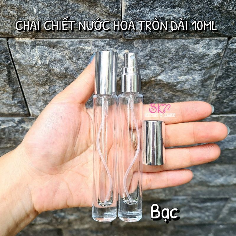 Set 10 CHAI CHIẾT NƯỚC HOA 10ml/20ml VUÔNG/TRÒN
