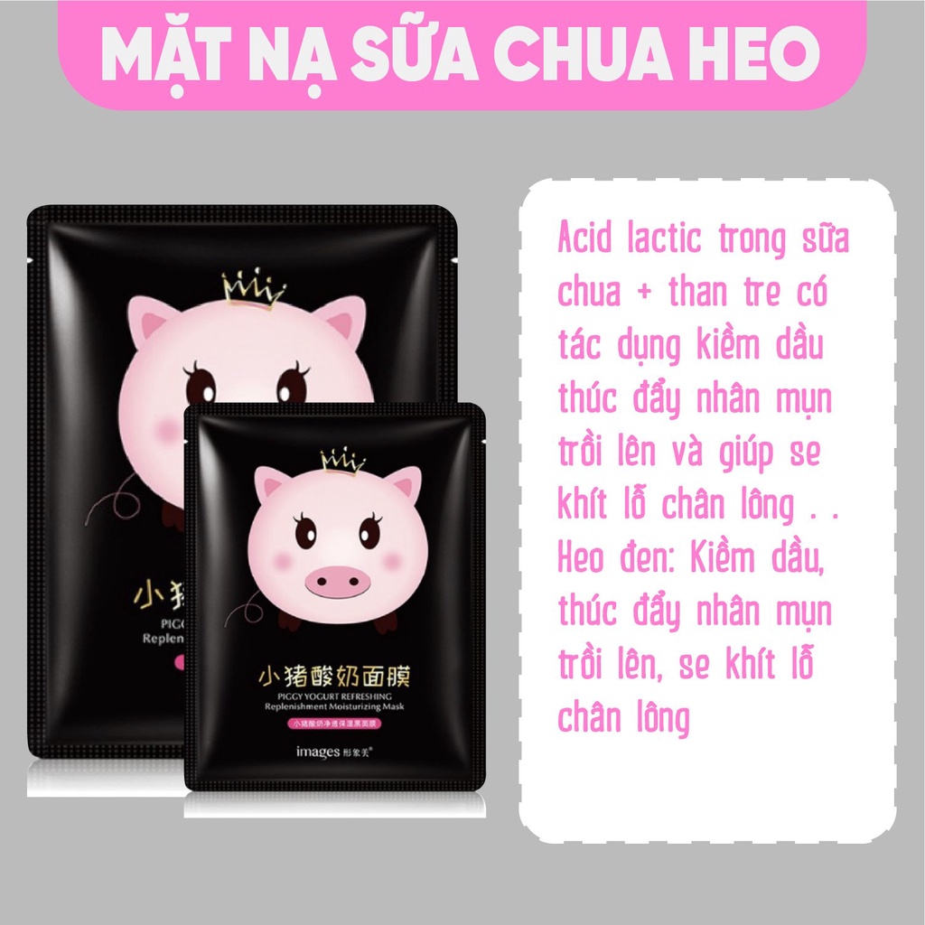 MẶT NẠ SỮA CHUA HEO CẢI THIỆN LÀN DA MỤN PHỤC HỒI DƯỠNG TRẮNG HIỆU QUẢ SamBeauty