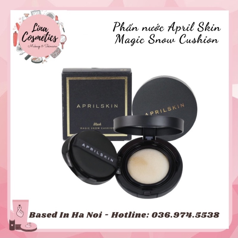 Phấn Nước April Skin Magic Snow Cushion SPF50 PA+++