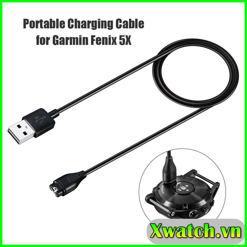 Cáp sạc Usb thay thế cho Garmin Fenix 5/6/7Vivoactive 3 Music Fenix 6/ 6X / 6S Garmin Venu 2/2s/2plus SQ ...