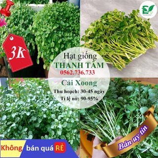 - 100 hạt giống cải xoong