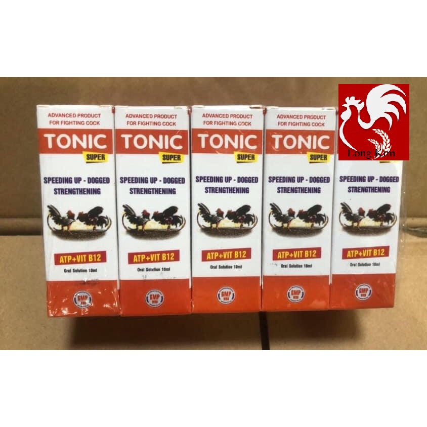 Tăng lực Tonic 10ml Gà đá Tăng tốc, tăng bo, tăng lỳ, Chim căng lửa bền sức