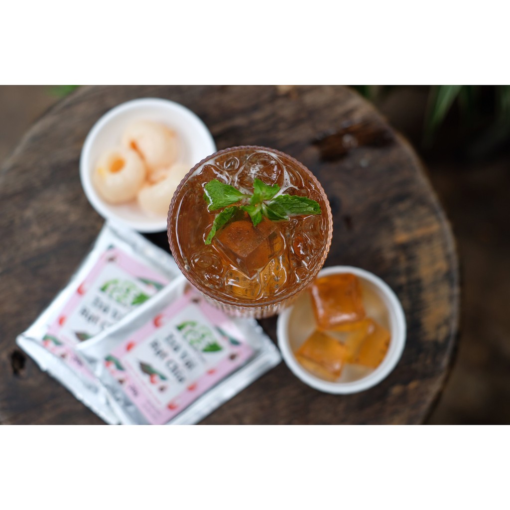 6 Gói Trà Trái Cây Hạt Chia (VỊ ĐÀO/XOÀI/VẢỈ) - Thơm Ngon Khó Cưỡng | BigBuy360 - bigbuy360.vn