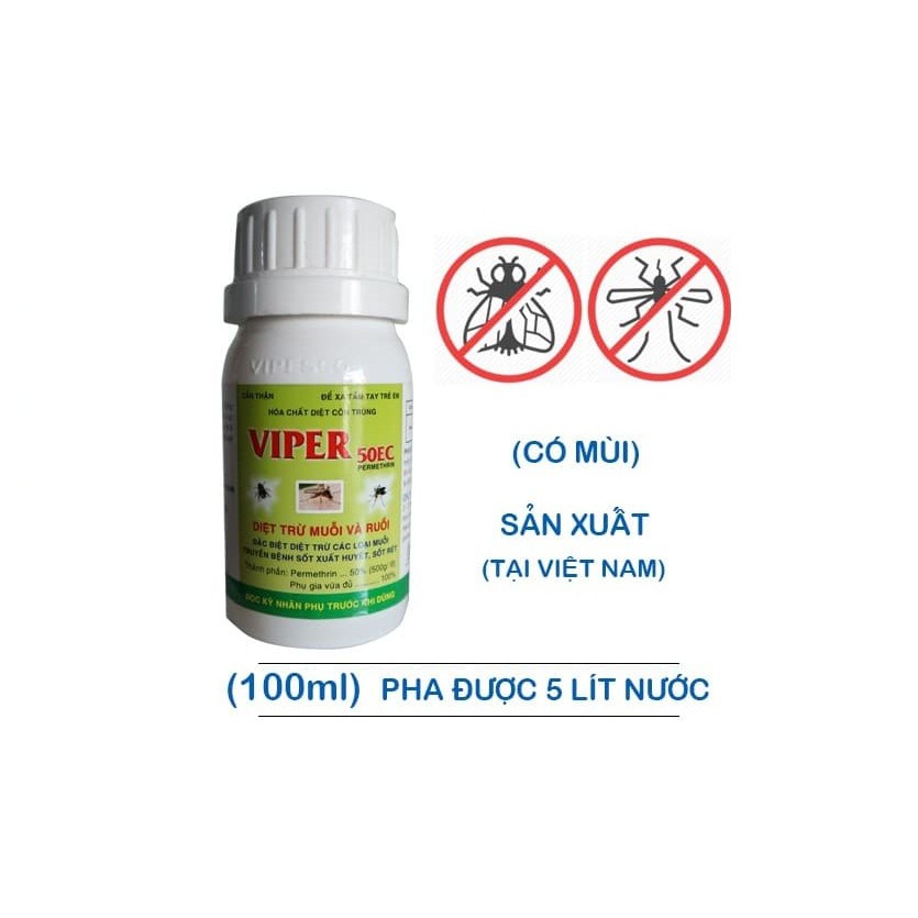 VIPER 50EC Thuốc diệt côn trùng chai 100ml