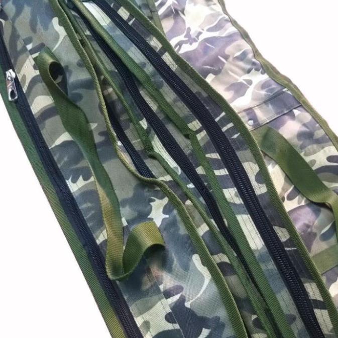 Túi Đựng Cần Câu Cá Rằn Ri 2-3 Ngăn Chống Thấm Nước Siêu Bền TDC5 chuyencacloailuoichim