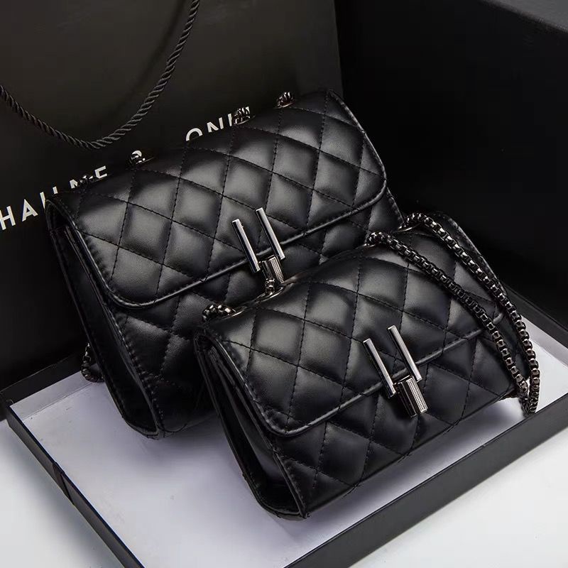Túi Xách Đeo Vai Phối Dây Xích Phong Cách Chanel Thời Trang 2022 Dành Cho Nữ