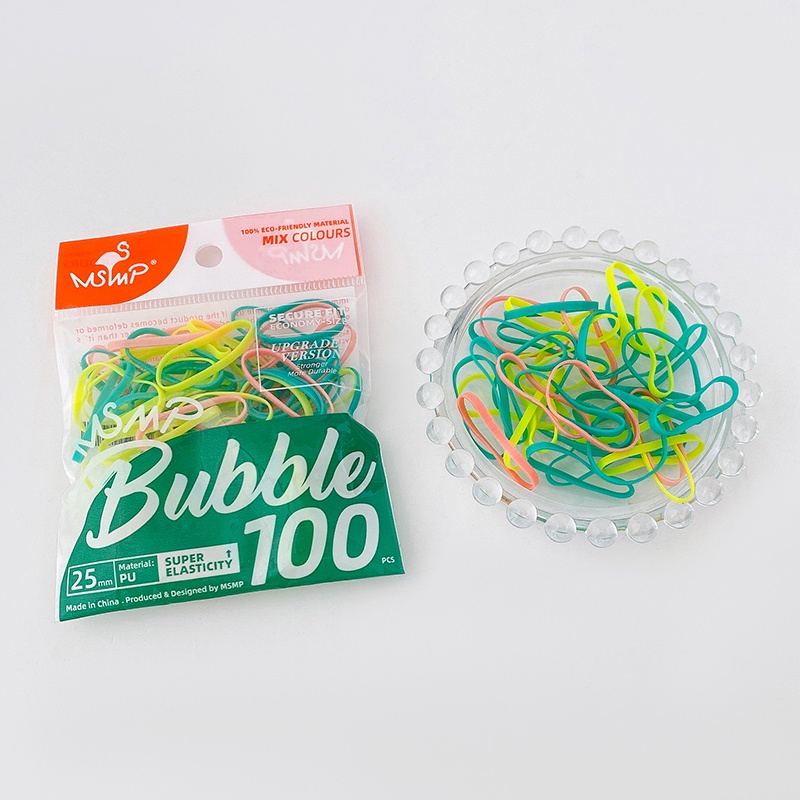 Dây cột tóc chất liệu cao su phong cách Hàn Quốc dành cho nữ