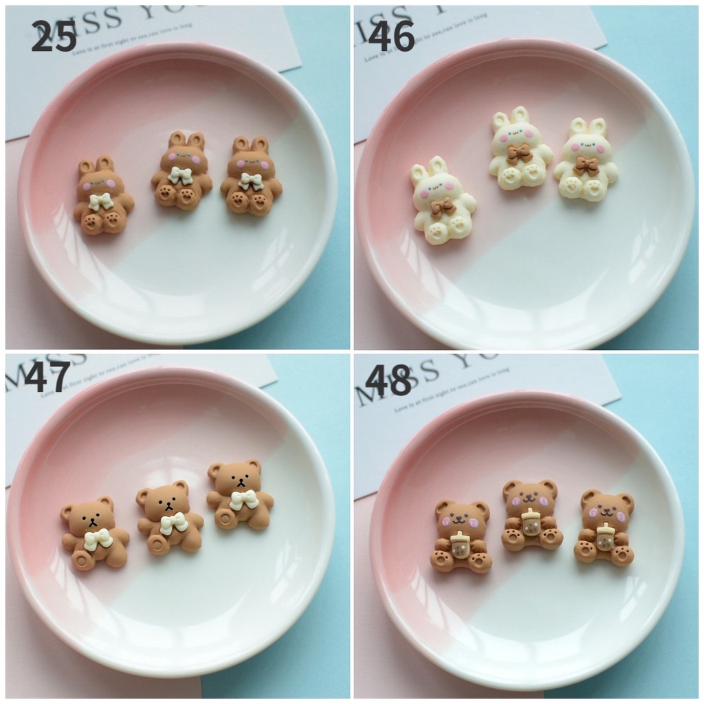 Phụ Kiện Trang Trí Ốp Điện Thoại Hình Ly Trà Sữa Dễ Thương
