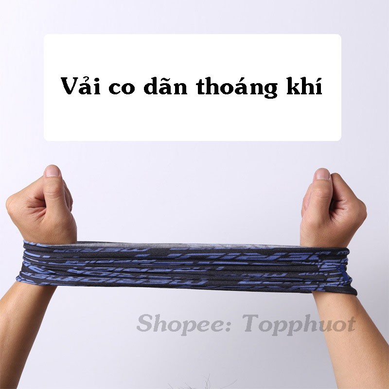 Khăn đa năng chống nắng - Khẩu trang đi phượt