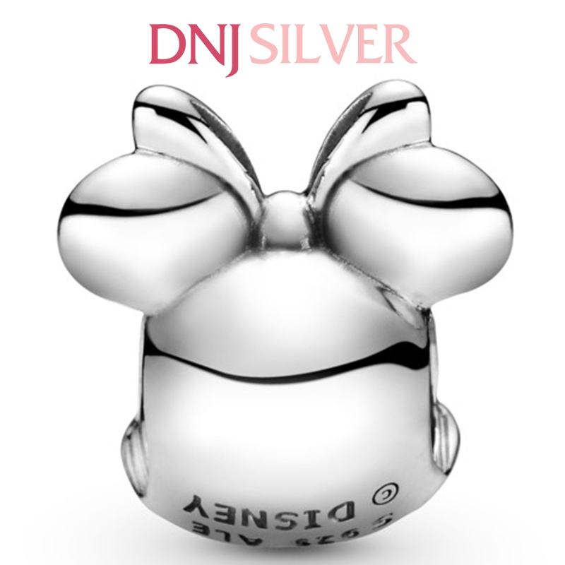 Charm bạc 925 cao cấp, hàng chuẩn bạc - Charm Disney Minnie thích hợp để mix vòng tay charm - DN267