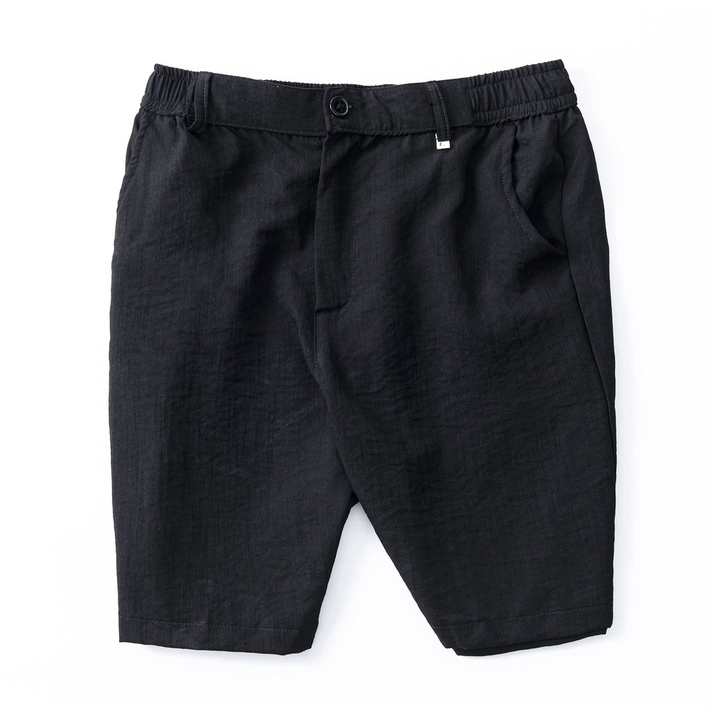 Quần đũi ngố nam The 1975 Quần short vải đũi cạp khuy