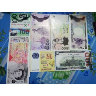 BAO LÌ XÌ IN HÌNH TIỀN 10 QUỐC GIA