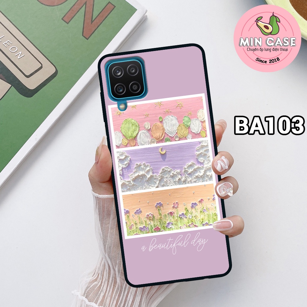 Ốp lưng SAMSUNG A12/ M12/ A22 4G/ A22 5G/ M22 - Ốp lưng Samsung in hình hoa xinh xắn, vintage