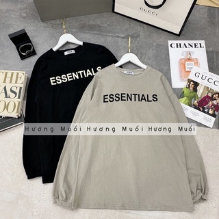 Áo thun essentials dài tay - 3158 tay bo