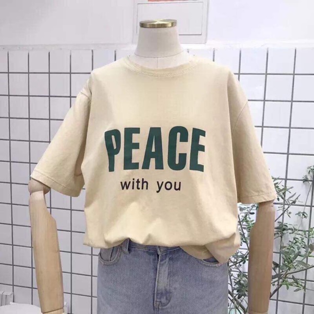 Áo phông Peace With You LDU0519