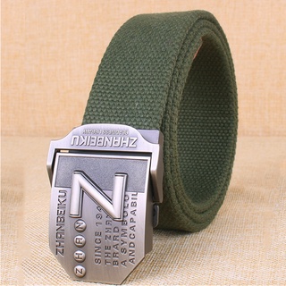 Dây lưng lính vải Canvas_Mặt Z Khóa luồn kẹp chắc chắn, tiện dụng_Dây lưng Nam vải dù siêu bền đẹp, mạnh mẽ