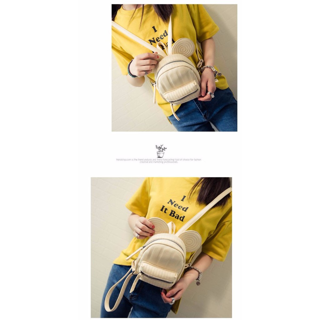 Ba lô tai thỏ xinh xắn