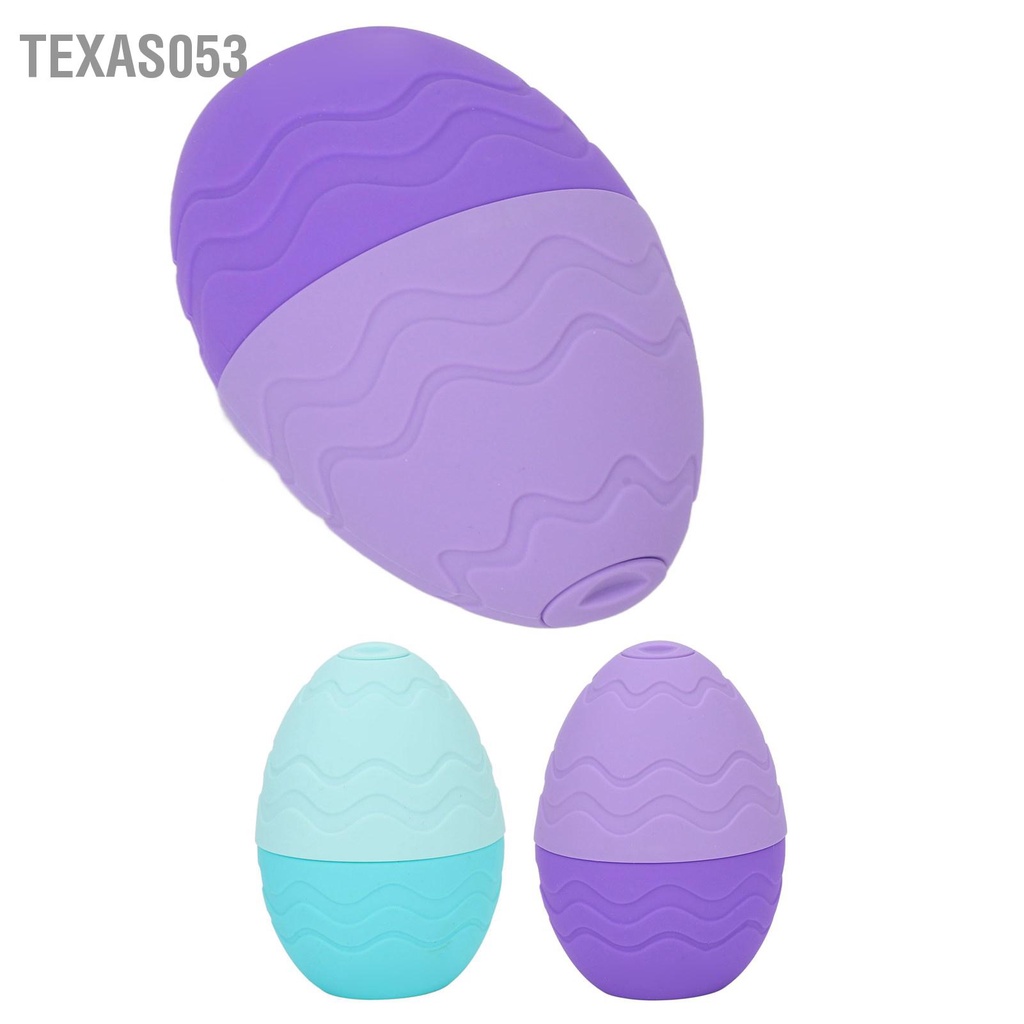 Texas053 Beauty Ice Facial Roller Khuôn silicone Egg Shaped Eye Puffed Relief Massage for Women