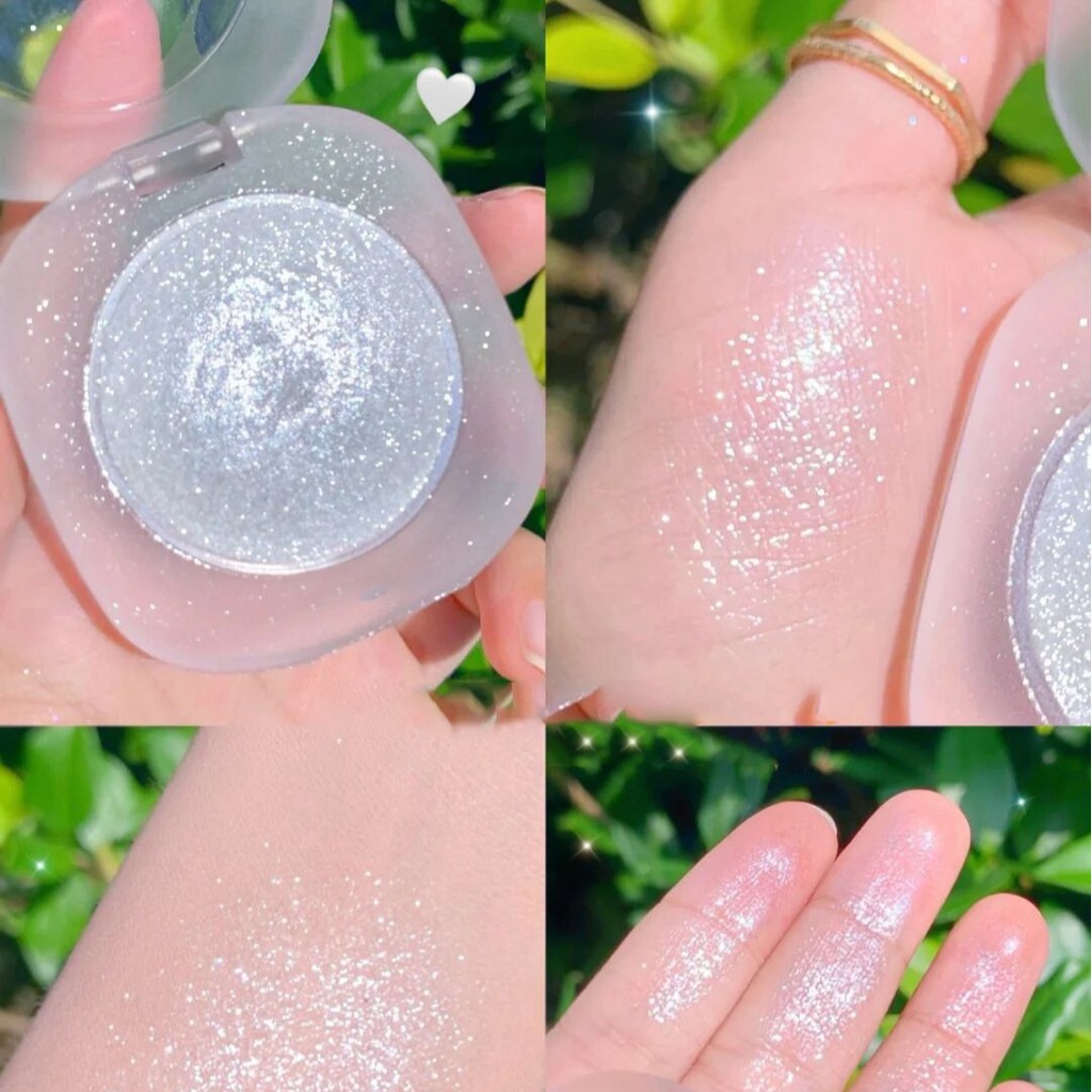 high quality waterproof Super shiny mashed potato highlighter，applied to the face and body，4 color brighten Diamond Highlight Gel | BigBuy360 - bigbuy360.vn