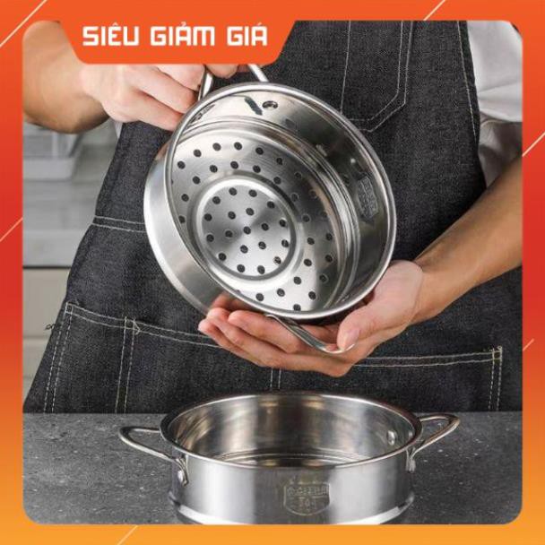 [SALE SẬP SÀN]- Xửng hấp đồ ăn cho bé inox 304 chuẩn xịn