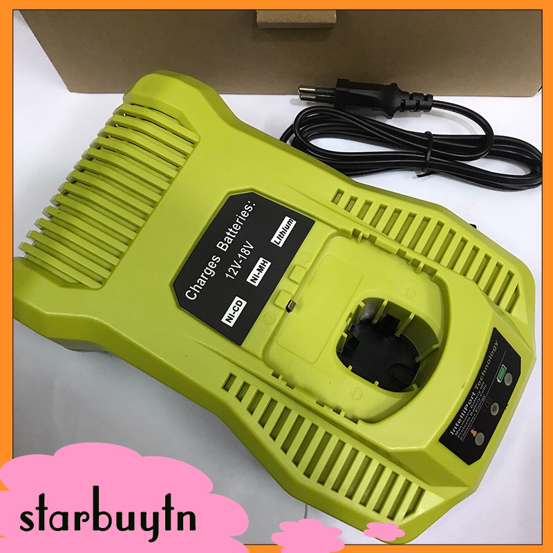 Đế sạc pin Ryobi 12-18v có đèn báo