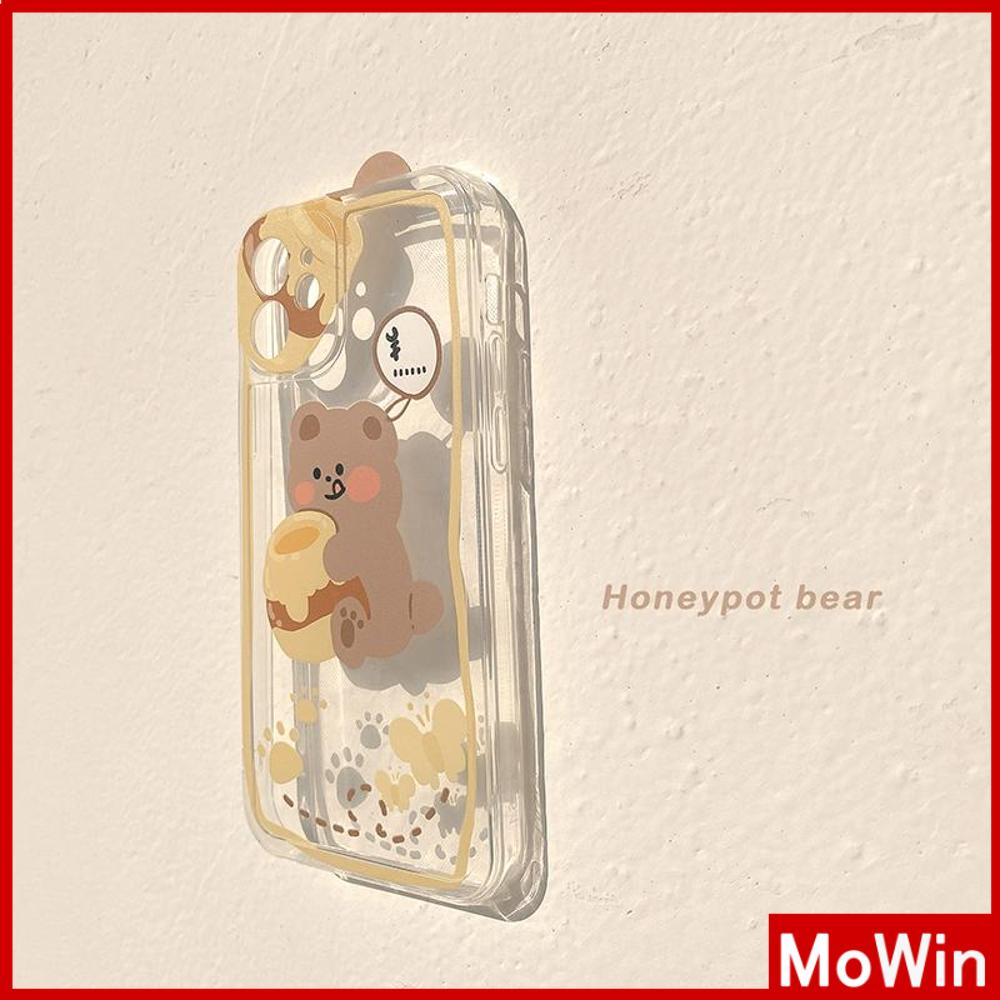 Ốp Điện Thoại Silicon Trong Suốt Viền Vuông Chống Sốc Cho iPhone 13 Pro Max iPhone 12 Pro Max iPhone 11 iPhone 7 Plus