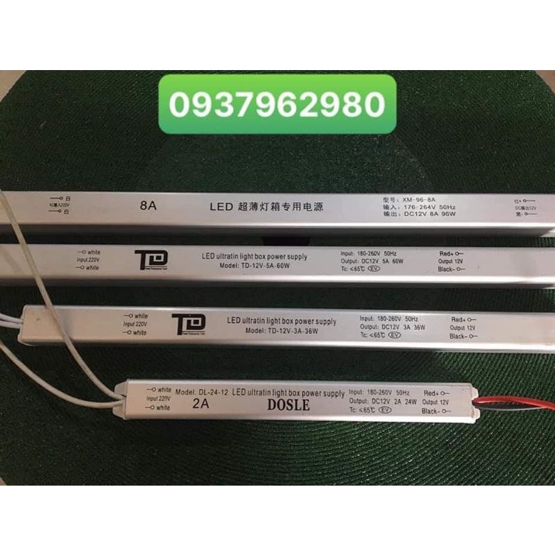 Nguồn Đũa 12V ( 2A, 5A)