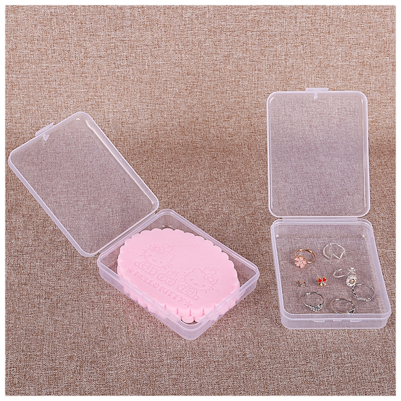 1 Hộp Nhựa PP Trong Suốt Đựng Mi Giả Đa Năng