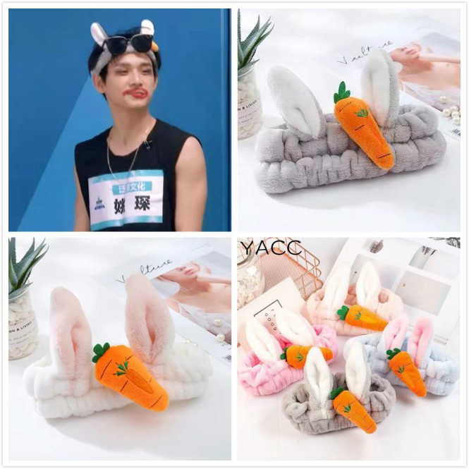 Băng Đô Trang Điểm Thiết Kế Dễ Thương Phong Cách Hàn Quốc Cho Nữ