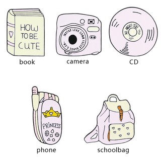 Ghim cài nhiều kiểu dáng xinh xắn độc đáo