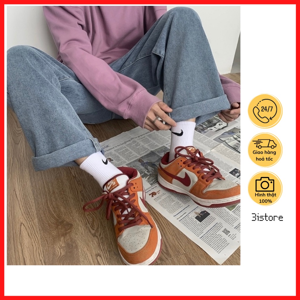 [Hàng có sẵn] Quần Jean Trơn Dáng Gọn Phong Cách Unisex Lưng Thun Dễ Phối Đồ