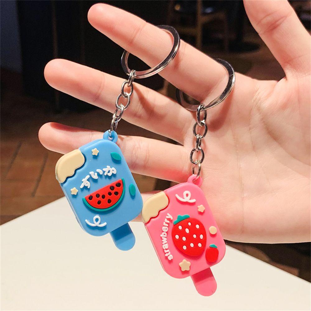 Móc Khóa Hình Cây Kem Thời Trang