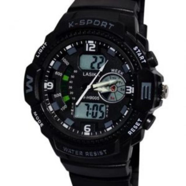 Đồng Hồ Hộp Điện Tử Có Kim Kiểu Dáng K-SPORT Chống Nước | BigBuy360 - bigbuy360.vn